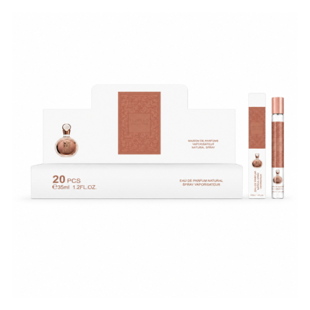 Eau de Parfum Fakhar Rose - Boîte de 20 flacons de 35 ml