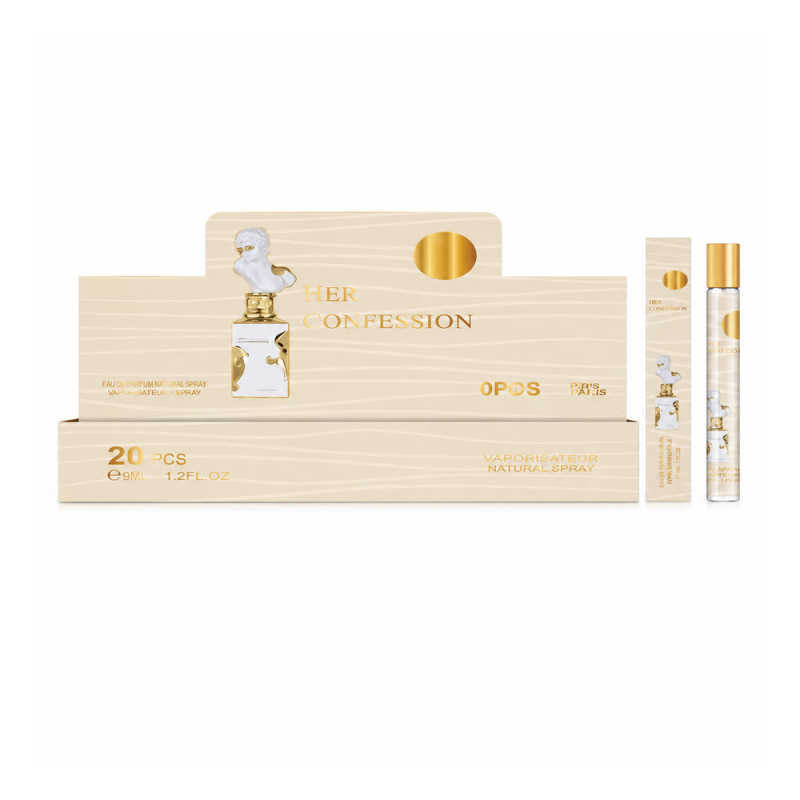 Eau de Parfum Her Confession - Boîte de 20 flacons de 35 ml Eau de Parfum Her Confession - Boîte de 20 flacons de 35 ml