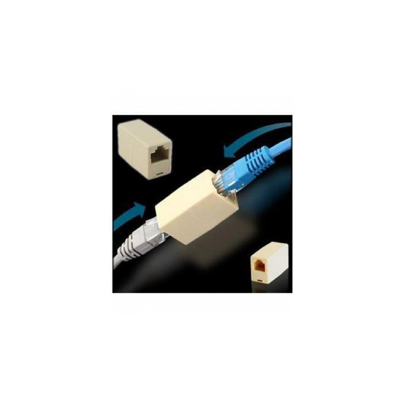 Adaptateur Jonction Ethernet RJ45 Femelle / Femelle - ECO Adaptateur Jonction Ethernet RJ45 Femelle / Femelle - ECO