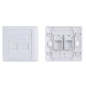 Enjoliveur Double Prise RJ45 Enjoliveur Double Prise RJ45