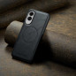 Coque De Protection En Cuir Avec Magsafe Pour Samsung - Noir Coque De Protection En Cuir Avec Magsafe Pour Samsung - Noir