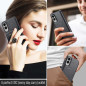 Coque De Protection En Cuir Avec Magsafe Pour Samsung - Noir Coque De Protection En Cuir Avec Magsafe Pour Samsung - Noir