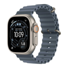 Montre Connectée Apple Watch Ultra 3 Cellulaire 5G 49mm Titane Noir avec Bracelet Océan - Neuf — Apple · Smarty Paris 18e