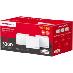 WiFi 6 Mesh Mercusys H80X (3-pack) – AX3000