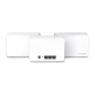 Système WiFi 6 Mesh Mercusys H80X (3-pack) – AX3000, 3 unités Système WiFi 6 Mesh Mercusys H80X (3-pack) – AX3000, 3 unités