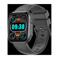 Montre connectée AMOLED HD XSSIVE XSS-SW6B – bracelet silicone Noir