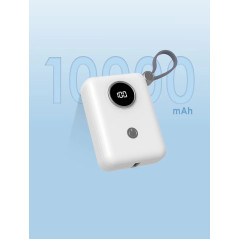 Power Bank D-power P8284 – 10,000mAh 22.5W LCD with IP + C cable