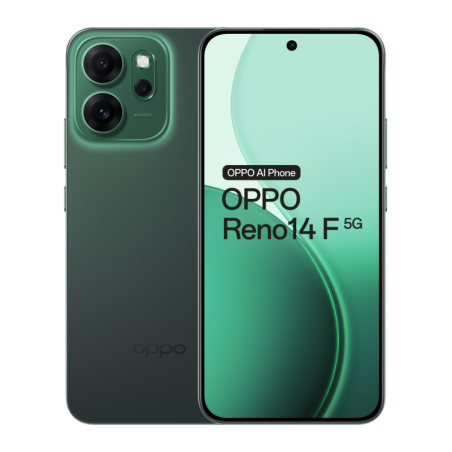 Oppo Reno14 F 5G – 256 GB Green · Refurbished