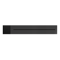 Goneo Rail de prises mural modulable GN-GB4F-500BK – 50 cm noir sans prise