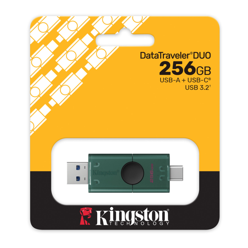 Kingston USB Flash Drive DataTraveler Duo DTDEG2/256GB – 256 GB black/green Kingston USB Flash Drive DataTraveler Duo DTDEG2/256GB – 256 GB black/green