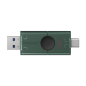 Kingston Clé USB DataTraveler Duo DTDEG2/256GB – 256 Go noir/vert