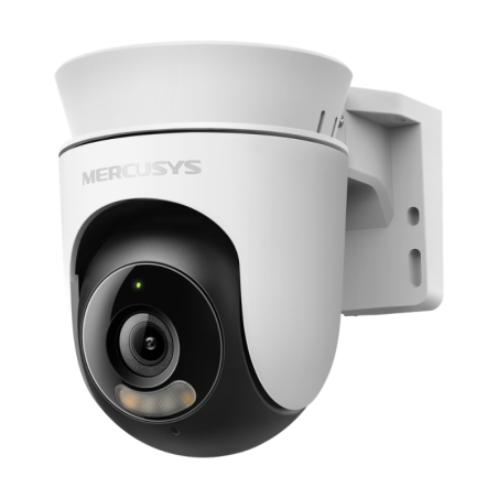 Mercusys Caméra de surveillance extérieure 2K WiFi MC510 – Panoramique/inclinable