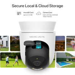 Caméra 2K WiFi Mercusys MC510 extérieure | Smarty