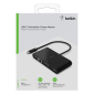 Belkin Adaptateur USB-C multimédia 4-en-1 AVC004BTBK – 100 W Belkin Adaptateur USB-C multimédia 4-en-1 AVC004BTBK – 100 W