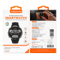 XSSIVE Montre connectée XSS-SW17 – AMOLED HD 1,3" noir bracelet silicone