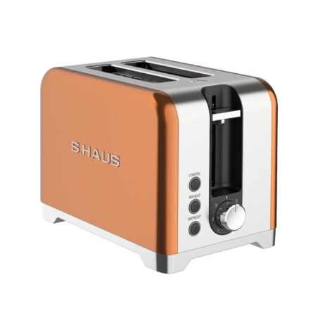 Swiss Haus Toaster SH-TO2120 – 2 Slots, Copper