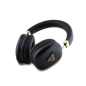 GUESS Casque Bluetooth sans fil GUBHK1P4TPK – Noir, motif 4G Triangle GUESS Casque Bluetooth sans fil GUBHK1P4TPK – Noir, motif 4G Triangle