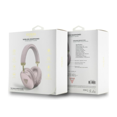Casque Bluetooth GUESS GUBHK1SATSP rose | Smarty