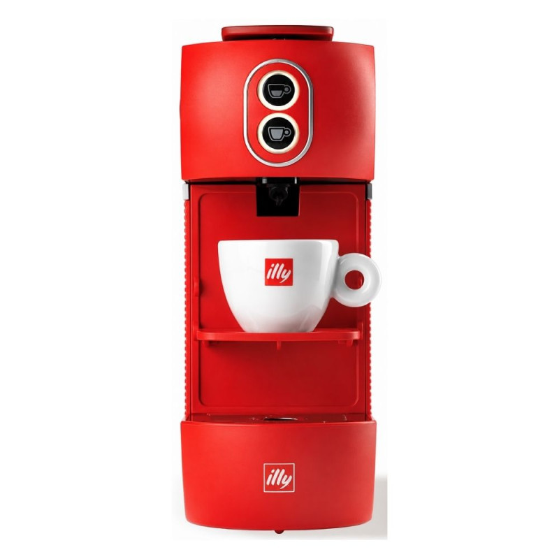 illy Machine à café Easy – dosettes ESE 44 mm Rouge illy Machine à café Easy – dosettes ESE 44 mm Rouge