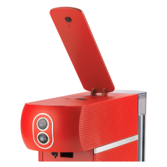 Machine à café illy Easy ESE 44 mm rouge | Smarty