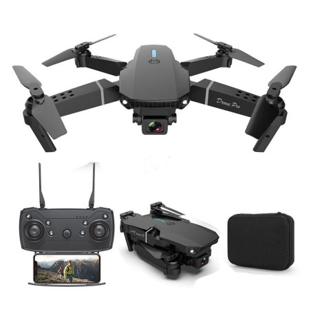 KOUVOLSEN Foldable Drone KOS-13002 – Dual 4K Camera Black