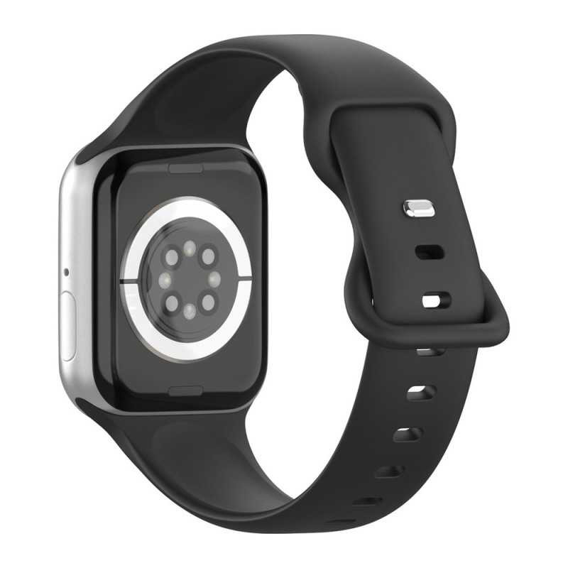 Xssive Premium Silicone Strap for Apple Watch – 44/45/46/49 mm black