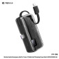 REMAX Power Bank FP-108 – 5,000 mAh 22.5 W USB-C and Lightning gray