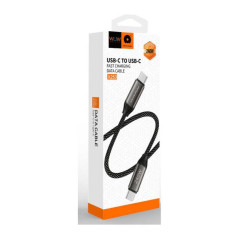 Câble USB-C WUW X253 240 W 1 m noir
