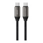 WUW USB-C to USB-C Cable X253 – 240 W 1 m black WUW USB-C to USB-C Cable X253 – 240 W 1 m black