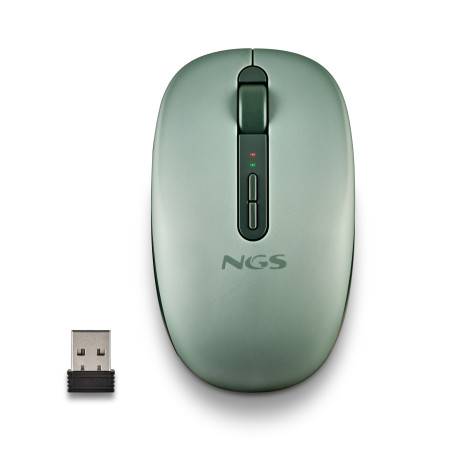 NGS Wireless mouse FOG DUAL – Dual mode, green