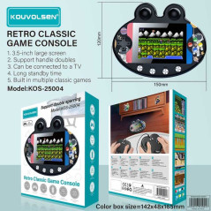 KOUVOLSEN KOS-25004 Retro Console 3.5-inch Screen