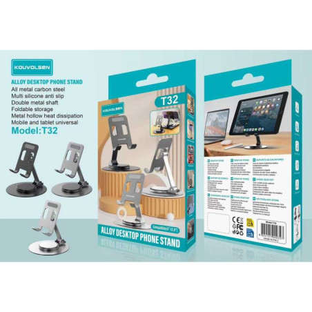 KOUVOLSEN T32 Desktop Stand for Phone and Tablet | Smarty