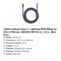 REMAX Light-Up Cable CB19 USB-C to Lightning – 30 W 1.2 m Peacock Blue REMAX Light-Up Cable CB19 USB-C to Lightning – 30 W 1.2 m Peacock Blue