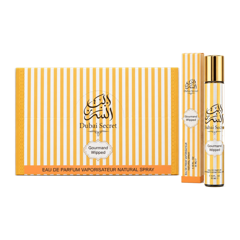 Dubai Secret Eau de parfum Gourmand Whipped – 24 flacons de 35 ml Dubai Secret Eau de parfum Gourmand Whipped – 24 flacons de 35 ml