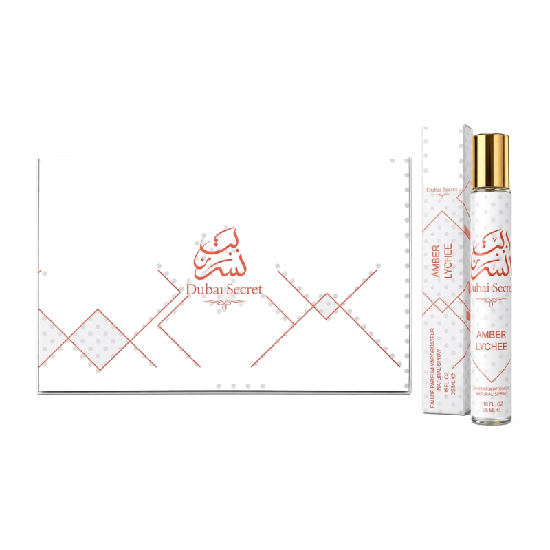 Dubai Secret Eau de parfum Amber Lychee – 24 flacons 35 ml