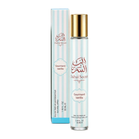 Dubai Secret Perfume spray Gourmand Vanilla – Box of 24 x 35 ml bottles
