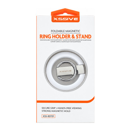 XSSIVE Foldable Magnetic Ring Holder XSS-RST01W – white
