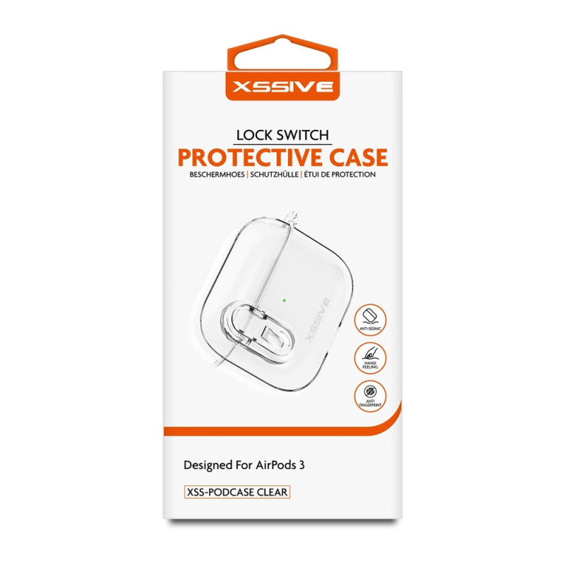 XSSIVE Protective Case XSS-PODCASE 3 for AirPods 3 – Transparent