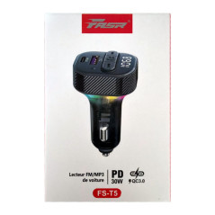 Transmetteur FM FASR FS-T5 Bluetooth PD 30 W