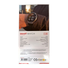 FASR Smartwatch FS-M10 – 1.43-inch Round IPS, IP68, Bluetooth 5.3