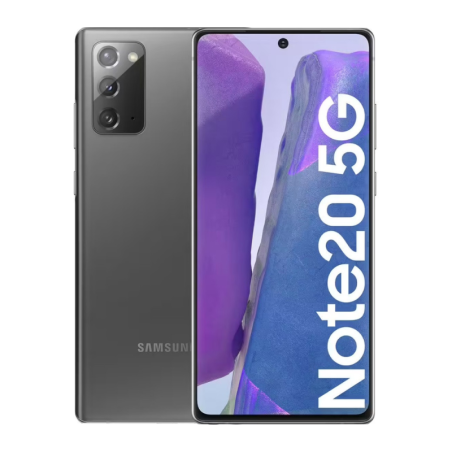Samsung Galaxy Note20 5G – 256 Go Gris mystique, Grade AB · Reconditionné