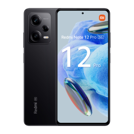 Xiaomi Redmi Note 12 Pro 5G DS Smartphone – 256 GB Black, Grade B · Refurbished