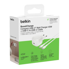 Belkin USB-C Wall Charger 45 W + 1 m Cable