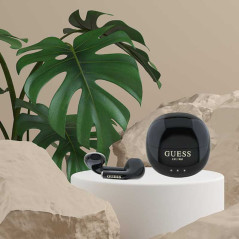 Guess Glossy Egg GUTWSOGELEK Black TWS Earbuds