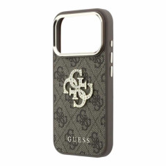 Guess 4G Case for iPhone 18 Pro / Pro Max Brown