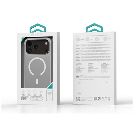 Devia Shield – Coque magnétique pour iPhone 18 Pro / Pro Max, blanc