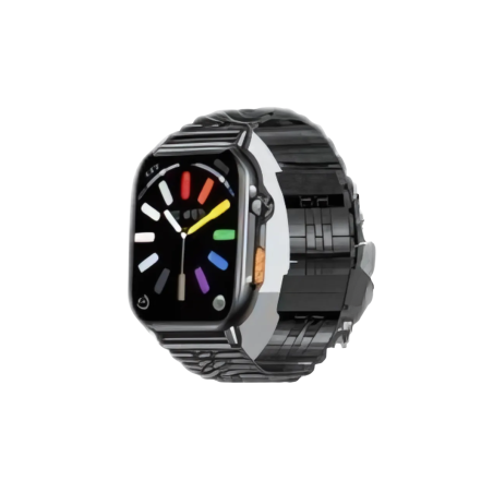 Montre Connectée Étanche avec Appels Bluetooth et Suivi Santé FASR FS-M2 - Noir | Smarty Paris