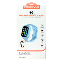 Montre Intelligente GPS 4G pour Enfants XSSIVE XSS-KSW1BL - Bleu | Smarty Paris