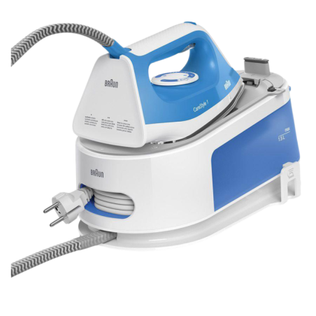 Fer à Repasser avec Chaudière 1.5L 2400W Braun IS1012BL Blan