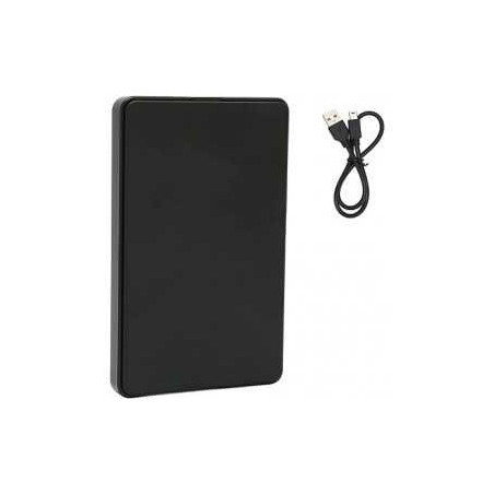 Boîtier Disque Dur Externe USB 2.0 pour Ordinateur Portable 2.5 Pouces